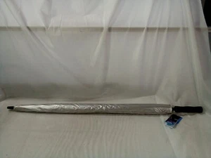 Sun Mountain Manual Golf 68" Umbrella Wide - Silver - Double Canopy Design - Picture 1 of 6