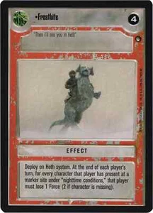 Frostbite (LS) (Hoth-Limited) | Decipher Star Wars CCG | NM/LP - Picture 1 of 1