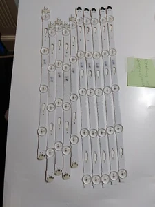 10X HINTERGRUNDBELEUCHTUNGSSET FÜR SAMSUNG UE40JU6J40U TV V5DU-400DCA-R1 / V5DU-400DCB-R1 - Bild 1 von 24
