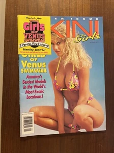 BIKINI GIRLS Premier Issue #1 Summer 1992 Magazine ~ Venus Swimwear Fashion - Picture 1 of 10