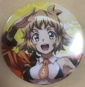 Japanese anime Symphogear can badge Hibiki Tachibana POP UP SHOP in OIOI - Picture 1 of 1