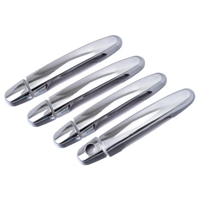 For Toyota Vios/Yaris Sedan 2013 2014 2015 Chrome Side Door Handle Cover Trim - Image 1 of 4