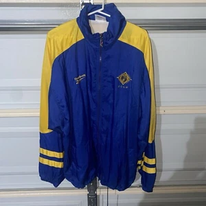 Vintage Reebok UCLA Bruins Windbreaker Jacket  XL With Hood New With Tag As Pics - Picture 1 of 17