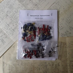 REALISTIC DX-150 rebuild restoration recap service kit repair capacitor - Picture 1 of 5