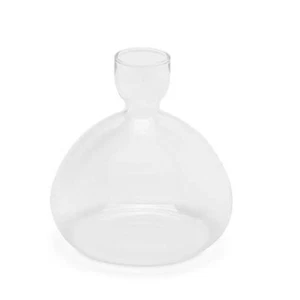 Acorn 10cm Glass Flower Vase Pot/Planter Outdoor Yard/Patio Garden Home Decor - Picture 1 of 2