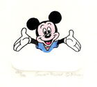 WALT DISNEY MICKEY MOUSE HAND PAINTED LTD ED ETCHING