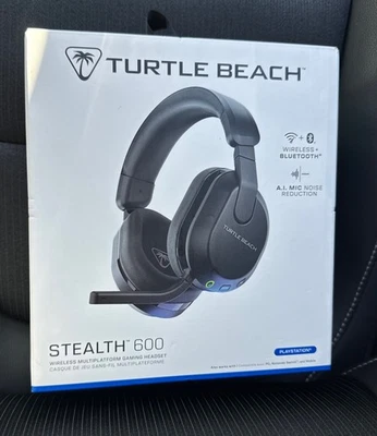 Turtle Beach Stealth 600 Gaming Headset | TBS-3102-05 Black PS4 PS5 NEW SEALED! - Image 1 of 2
