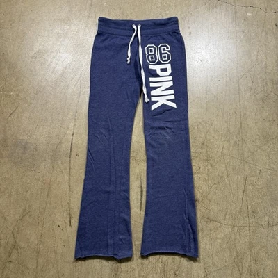 Victoria's Secret “PINK 86” XS Campus Sweat Pants Flare 2011 Vintage - Image 1 of 4