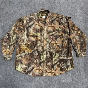 Hunting Camo Long Sleeve Shirt Remington Men’s 2XL RealTree Timber Vented Nylon - Picture 1 of 13