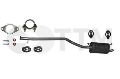 Silencieux Intermédiaire+ pour FORD TOURNEO CONNECT TRANSIT 04-13 - Photo 1/1