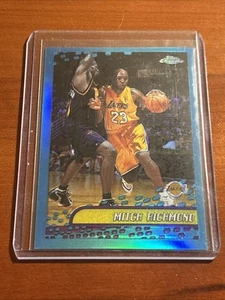 2001-02 Topps Chrome #93 Mitch Richmond Refractor Card Lakers - Picture 1 of 2