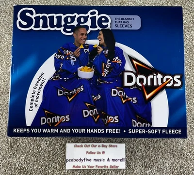 Manta portátil Snuggie the Original con mangas Doritos Cool Ranch NUEVA 71"x54 Foto 1 de 4