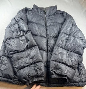 Eddie Bauer Black Puffer Jacket EB700 Schwarz Herren Größe XXL - Bild 1 von 9