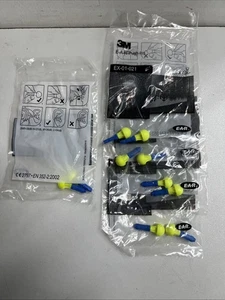 TAPONES PARA LOS OÍDOS 3M OREJA Push In Sin Cable EX-01-021 SNR 38db EN352-2 X 5 Pares PUBLICACIÓN GRATUITA - Imagen 1 de 3