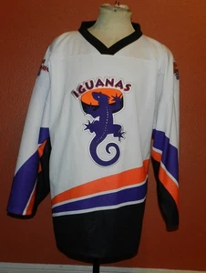 CHL San Antonio Iguanas Hockey Jersey Men's Size XL OT Sports White - Picture 1 of 8