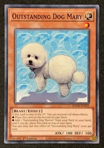 Herausragender Hund Mary | BODE-EN035 | Common | 1. Auflage | YuGiOh TCG - Bild 1 von 3