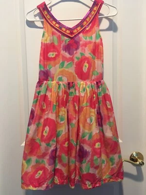 Childrens Place Floral Flower Dress size 12 - Image 1 of 4