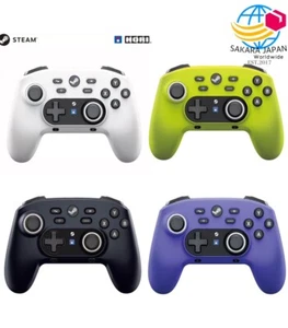 Wireless Hori Pad Controller for Steam 4 Color Options Type-A JAPAN New - Picture 1 of 15