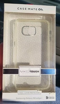Case-Mate Naked Tough Case for Samsung Galaxy S6 Edge Plus - Clear - Image 1 of 3