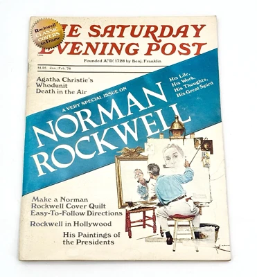 The Saturday Evening Post Special Norman Rockwell Artwork Issue Jan-Feb 1978 - Image 1 of 4