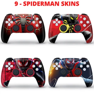PS5 Controller Skin Vinyl Decal Sticker Cover Wrap Playstation5 Spider Superhero - Bild 1 von 10