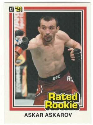 ASKAR ASKAROV RC 2021 Panini Instant UFC Rated Rookies  /1320 #RR1 ID:22101 - Image 1 of 2