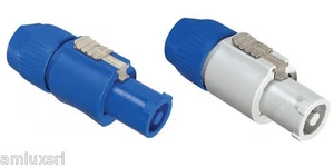 CONNETTORE POWERCON POWER IN OUT VOLANTE NAC3FCA NAC3FCB NEUTRIK ALIMENTAZIONE - Picture 1 of 3