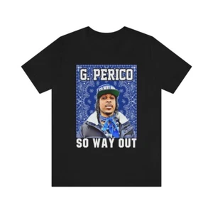 G. Perico So Way Out Blue Bandana Short Sleeve Tee - Picture 1 of 13