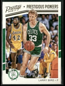 Larry Bird 2016-17 Panini Prestige Prestigious Pioneers #11 - Boston Celtics - Picture 1 of 2