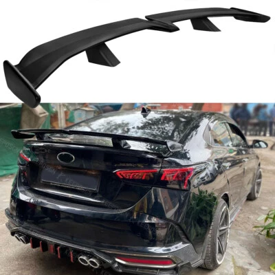 Para Hyundai Elantra Accent Sedan 54" porta-malas traseiro spoiler asa estilo PRO fosco preto - Imagem 1 de 4