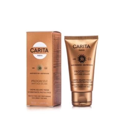 Carita Progressif Anti-Age Solaire Crema solare prottetiva viso SPF 30 50ml - Immagine 1 di 4