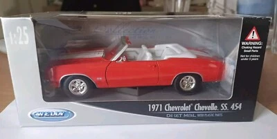Welly 1:25 Chevrolet Chevelle SS 454 1971 - Photo 1/4