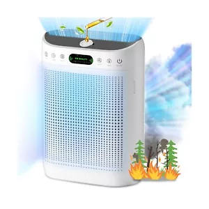 Air Purifiers for Home up to 1800 sq.ft, Ultra Quiet Air Purifier, H13 True H... - Picture 1 of 7