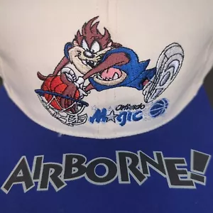 Orlando Magic Taz Airborne! Kids Snapback Hat (NBA, Basketball, 1995, Vintage) - Picture 1 of 18