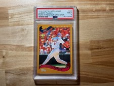 Albert Pujols  2010 Topps Cards Your Mom Threw Out “Original Back” PSA 9 Pop 3