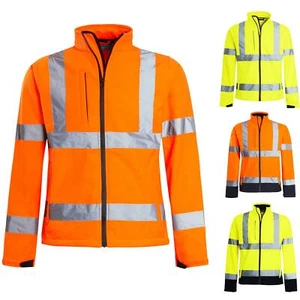 Chaqueta de Peso Hi Vis Cremallera Tacón Suave Visibilidad Ligera Dos Tonos Viz Polar Cremallera - Imagen 1 de 20
