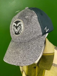 NCAA Colorado State Rams Zephyr Gris brillante calentado correa sombrero/gorra para niñas - Imagen 1 de 7
