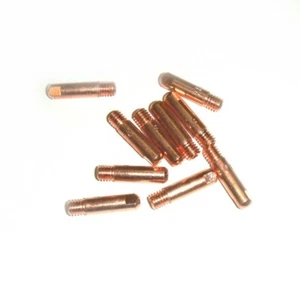 1.0mm 1mm Mig Welding Welder Round Contact Tips for MB15 Euro Torches 10pk - Picture 1 of 1