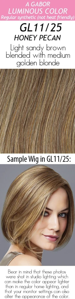SIMPLY FLAWLESS Wig by Gabor *CLEARANCE * GL11/25 Mono Part & Lace Front