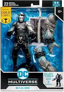 DC Multiversum 7 Zoll Actionfigur Arkham City Ra's Al Ghul (BW Gold Etikett) - Bild 1 von 4