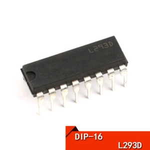 High Current Push-Pull Four Channel Driver With Diodes Chip ICs L293D DIP-16 - Picture 1 of 4