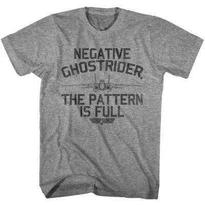 Top Gun Negative Ghostrider the Pattern is Full Men's T Shirt Fighter Jet Pilot - Image 1 of 2
