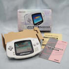 Nintendo Game Boy Advance biały system konsoli w pudełku przetestowany działający Japonia