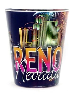 Reno Nevada Feuerwerk In- und Out Schnapsglas - Bild 1 von 4