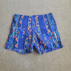 Vintage Chaps Ralph Lauren Mens Size XL Lined Swim Trunks Shorts Tribal Pattern - Picture 1 of 5