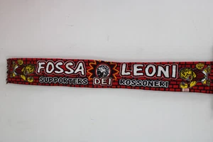 Sciarpa scarf Calcio FOSSA DEI LEONI MILAN bufanda Schal écharpe - Foto 1 di 2