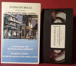 VHS Intimate Bells - Carillonneur doc Didier Lannoy RARE HTF *BUY 2 GET 1 FREE* - Picture 1 of 3