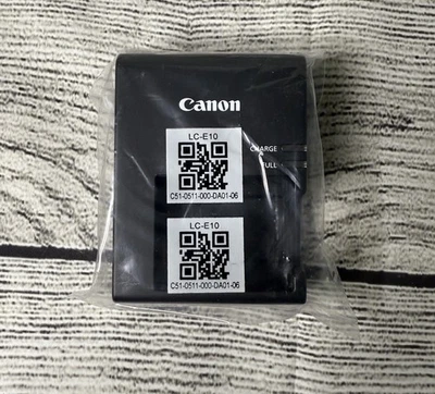 NUEVO Cargador de Batería Original Canon LC-E10 Se Adapta a Batería Rebel T3/T5/T6/T7 LP-E10 Foto 1 de 4