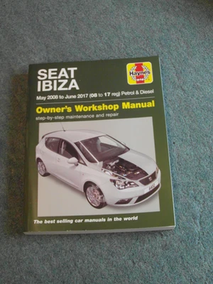 Haynes Seat Ibiza 2008 to 2017 Petrol & Diesel  Brand NEW - Image 1 of 4