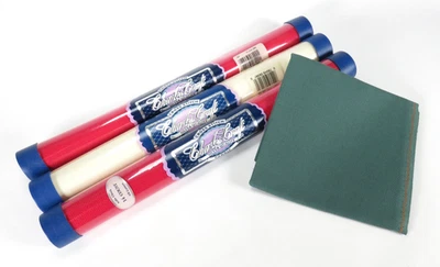 Lot of 3 Charles Craft Tubes Alda Hardanger Fabric 15 x 18, Red Ivory - Image 1 of 4